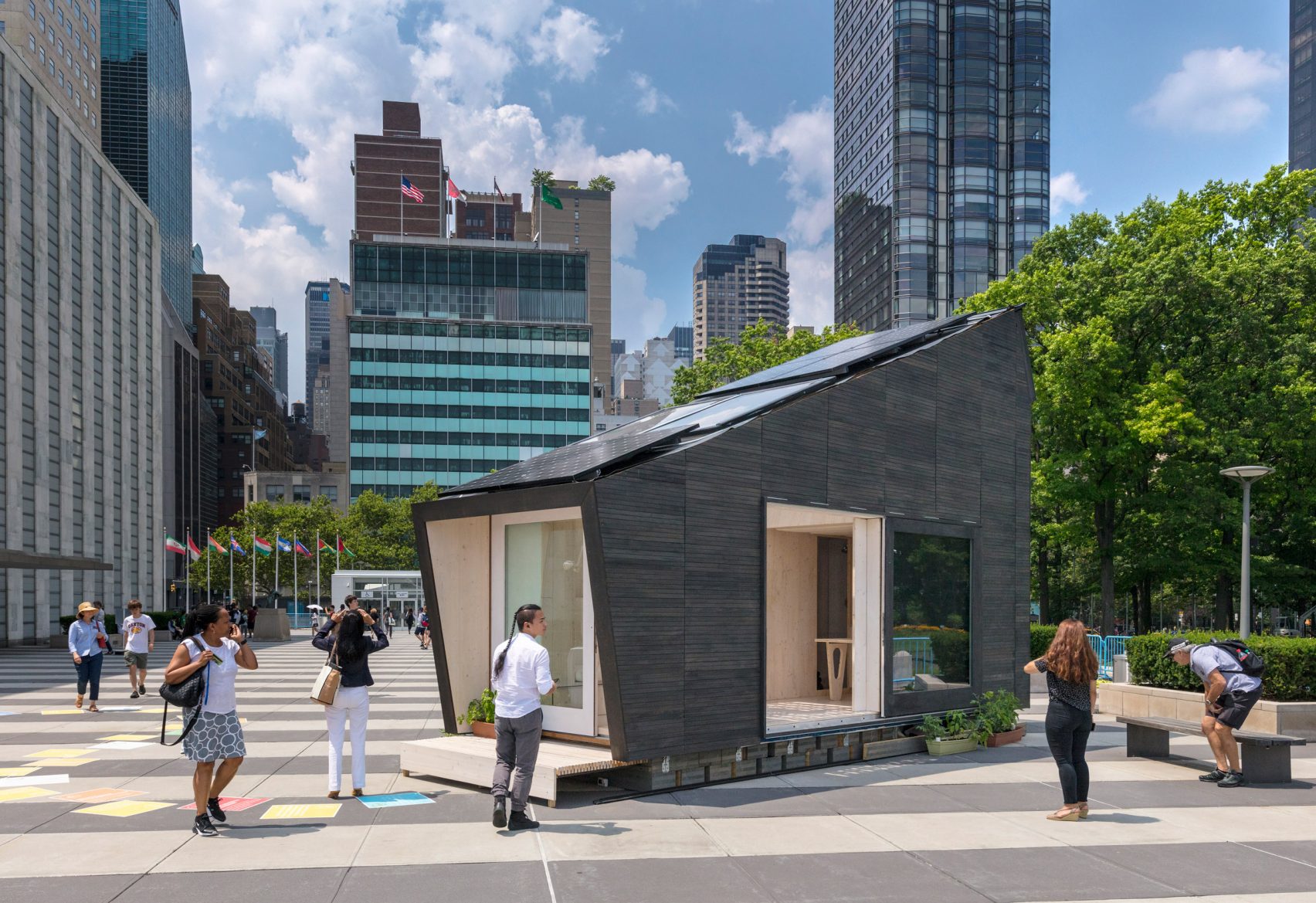 $50K Off-Grid Tiny Home Generates Power, Collects Water, and Grows Food