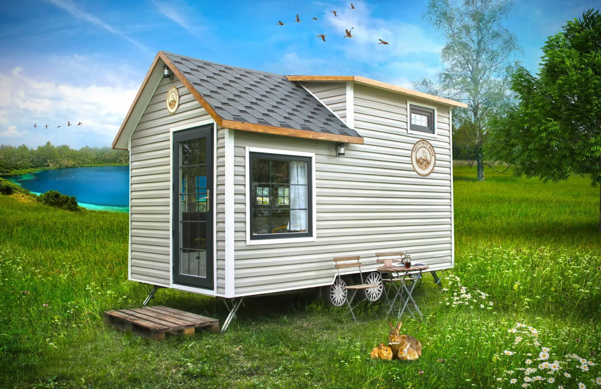 Sunrise Tiny House Keeps Tiny Living Truly Tiny