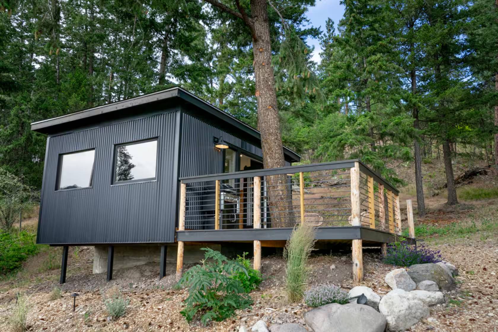 A Secluded Nordic Spa Cabin in British Columbia