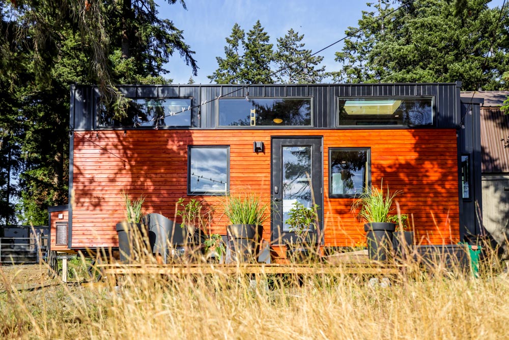 This Tiny House on Wheels Offers A Modern and Masculine Sanctuary