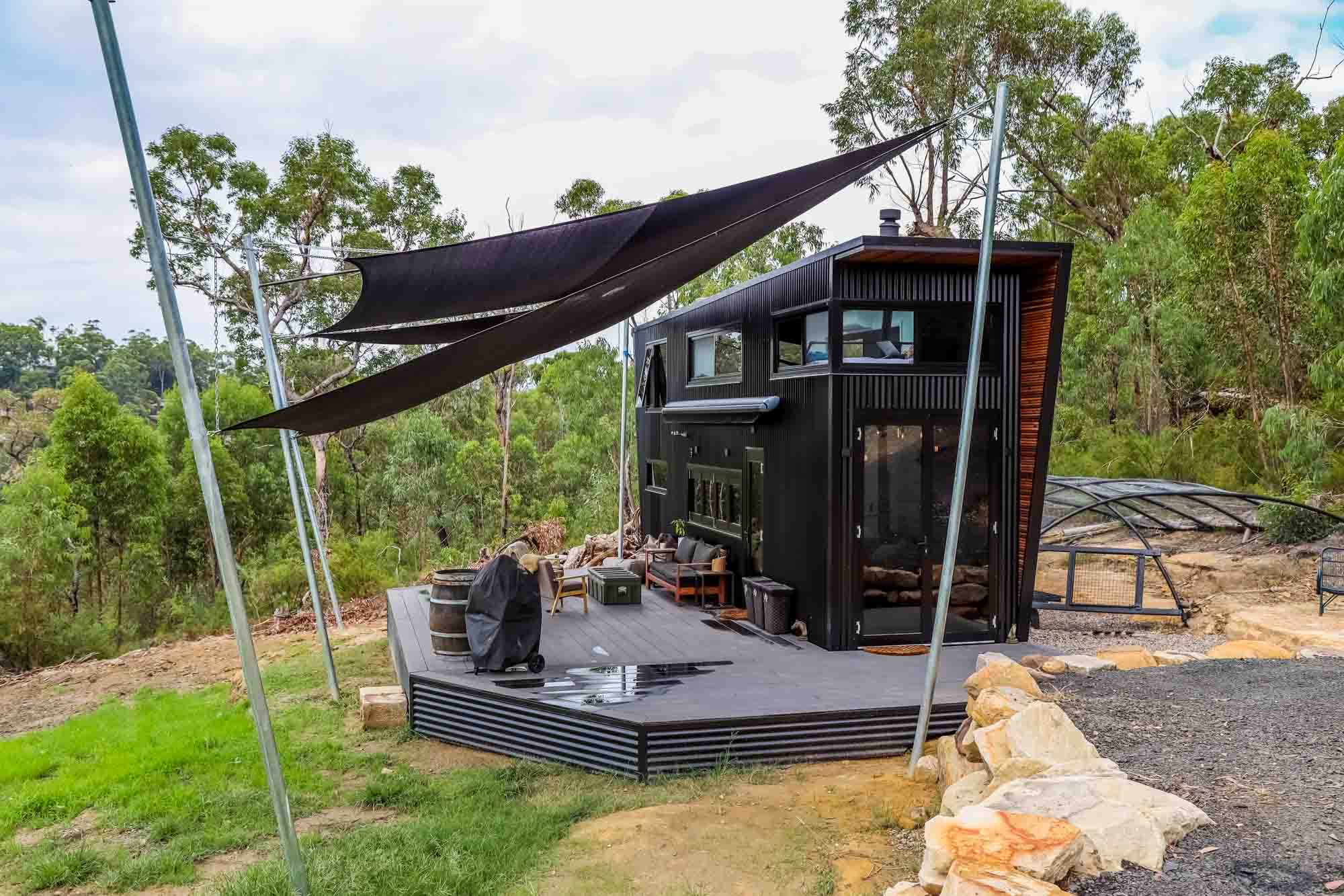 This Ultra Modern THOW with Double Loft Spaces Will Blow Your Mind
